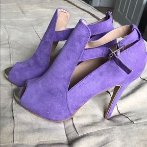 Purple going out/date night /party shoes